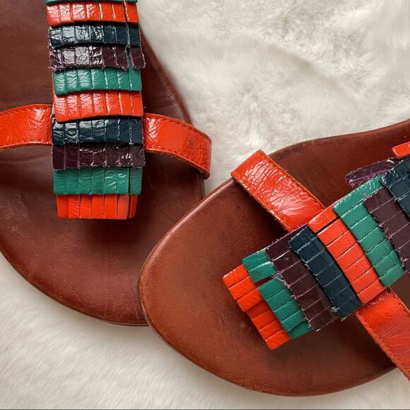 Matt Bernson Leather Sandals Size 9 - Picture 3 of 5